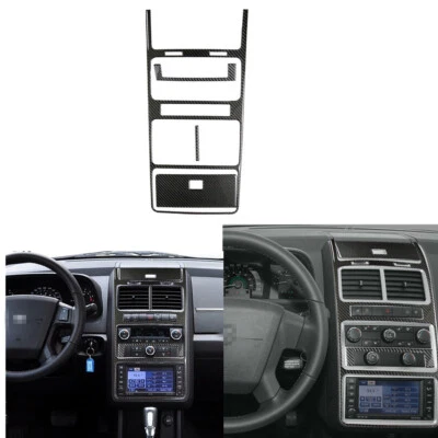 4x Carbon Fiber Central Console Panel Trim For Dodge Journey 2009-2010 SXT TypeB Foto 1 de 4
