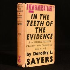 1939 In the Teeth of the Evidence by Dorothy L. Sayers First Edition with Unc...
