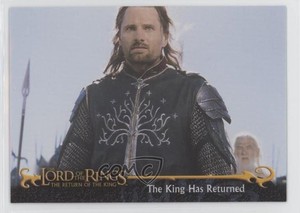 2003 Topps The Lord of Rings: Return King Japan Set Aragorn Has Returned 0f3j