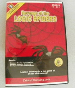 Revenge of the Logic Spiders CD Grades 6-12+, Critical Thinking - Picture 1 of 3