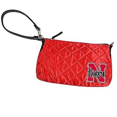 Nebraska Cornhuskers Quilted Wristlet Purse Cover