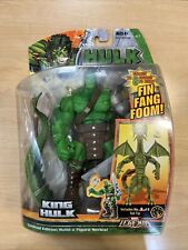 Marvel Legends King Hulk Figure  Fin Fang Foom BAF 2007 New Sealed