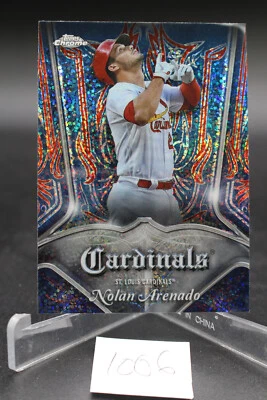 2022 Topps Chrome - Pinstriped Nolan Arenado #P-4 - Image 1 of 2