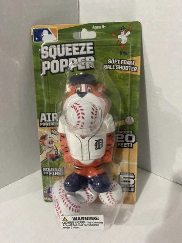 MLB Baseball DETROIT TIGERS MASCOT SQUEEZE POPPER FIGURINE Cover