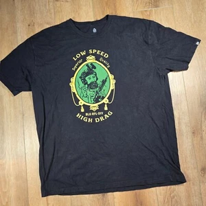 BLK RFL DIV T-Shirt 2XL Low Speed High Drag Black Rifle Division Soldier Graphic - Picture 1 of 7