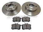 VW LUPO 1.6 GTI 1.4 & TDi 1999-2005 REAR 2 BRAKE DISCS AND PADS SET NEW Volkswagen Lupo
