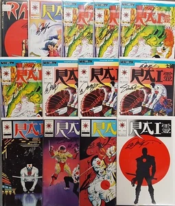 Rai (1992) #6 SIGNED by Bob Layton with Notarized Witness of Signature - Picture 1 of 21