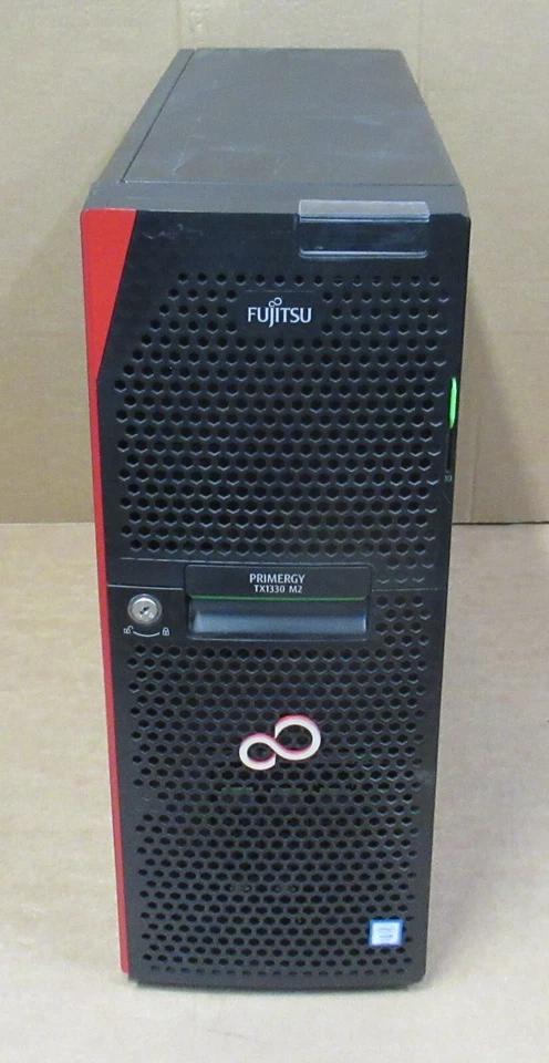 Fujitsu Primergy TX1330 M2 4-Core E3-1270v5 32GB RAM 4-Bay SAS+ SSD Tower Server - Image 1 of 4