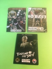 3 Hershey Bears pocket schedules: 2009-10, 2011-12, 2014-15; AHL hockey