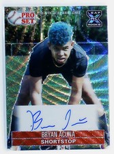 2021 Leaf Pro Set Autographs #PS1-BA2 Bryan Acuna