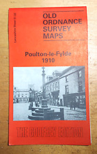 Poulton-le-Fylde 1910 Godfrey Edition map reprint.