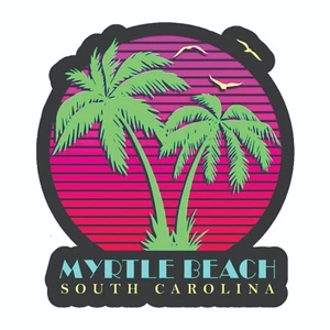 Myrtle Beach Sticker Decal - Picture 1 of 2