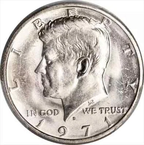 1971-D Kennedy Half Dollar PCGS MS65 - Picture 1 of 4