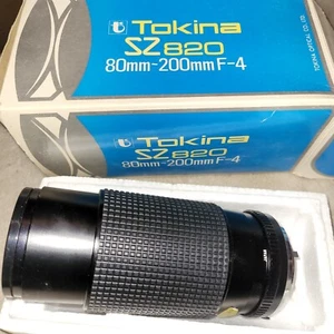 Vintage RMC Tokina 80-200mm 1:4 Camera Lens SZ820 - NEW - Picture 1 of 10