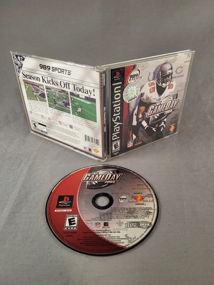 NFL Gameday 2005, PS1, Complete, Authentic! - Image 1 of 1