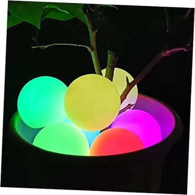 Floating Pool Light Ball, RGB Color Changing Bath Hot Tub Light, IP68 2 - Image 1 of 4