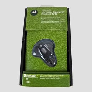 MOTOROLA H700 Universal Bluetooth Headset OOP Vintage Cell Phone New In Box - Photo 1 sur 6