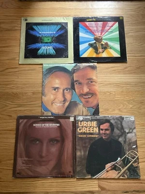 LOT of 5 QUADRAPHONIC  Quadradisc 4 Channel (4) Excellent  (1) VG Foto 1 de 4