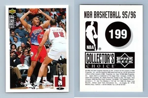 Clarence Weatherspoon - 76ers #199 Collectors Choice 1995-6 Basketball Sticker - Picture 1 of 1