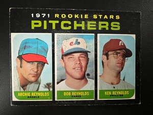 1971 Topps Rookie Stars Pitchers #664 Archie Reynolds Bob Reynolds Ken Reynolds - Picture 1 of 2
