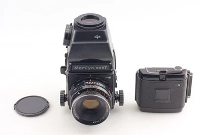 【Near MINT】 Mamiya RB67 Pro S CDS Chimney Finder 127mm f3.8 Lens 120 from JAPAN - Image 1 of 4
