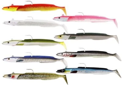 Westin Sandy Andy Gummifisch 17 19 22cm Salzwasser Meeresangeln Raubfisch Dorsch - Bild 1 von 4