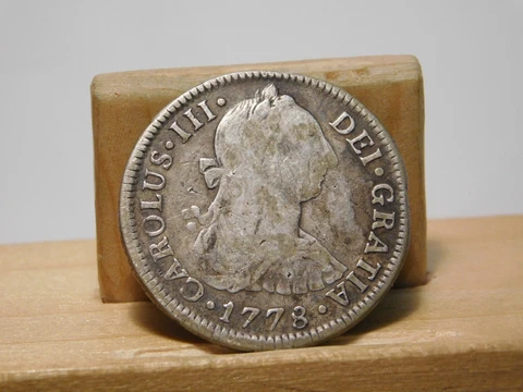 1778 2 reales Mexico City mint, FF mintmaster Cover