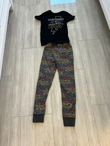 Spotted Zebra Pixar Disney Cars Boys Pajama Set Size 8 - Picture 1 of 4