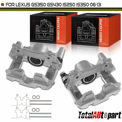 2x Pinza de freno de disco trasera izquierda y derecha para Lexus GS350 GS430 GS460 IS250 IS350 Foto 1 de 4