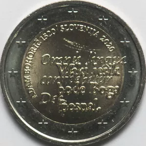 Adam Bohoric 2020 Eslovenia 2 euros (#7591) - Imagen 1 de 2