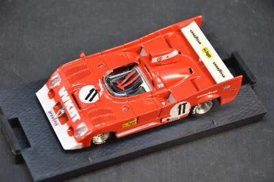 BRUMM 1/43 ALFA ROMEO 33 TT 12 #1 T TEST CAR MONZA 1975 DIE CAST MODEL ITALY - Immagine 1 di 3