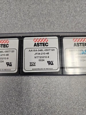 Converter DC/DC ASTEC AA15A-048L-050T120 REGULATED 48V POWER MODULES 15W 2X2 NEW - Image 1 of 2