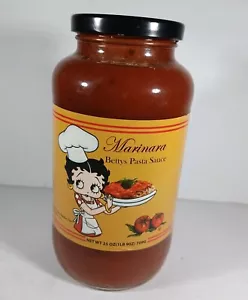 RARE BETTY BOOP Marinara Sauce / collection Betty's Sauce - Picture 1 of 7