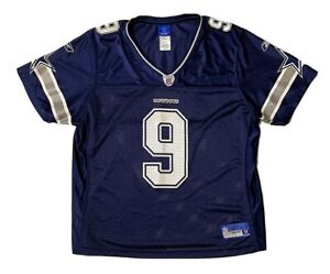 VTG.🏈Dallas Cowboys Tony Romo #9 NFL Football Reebok Jersey womens shirt top XL