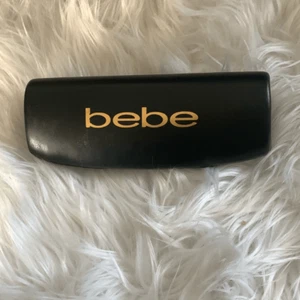 Bebe Black Hard Eye Glasses Eyeglass Sunglasses Case -389 - Picture 1 of 5