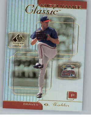 2000 SP Authentic Midsummer Classics #MC10 Greg Maddux (ref 141764) - Image 1 of 2