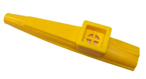 Dunlop Kazoo in Plastica Sotty's Kazoo's Giallo Strumento Cazoo Membranofono - Picture 1 of 9