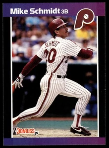 1989 Donruss - Mike Schmidt #193 Phillies - Picture 1 of 2
