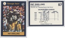 1991 Collegiate Collection Georgia Tech Pat Swilling #57