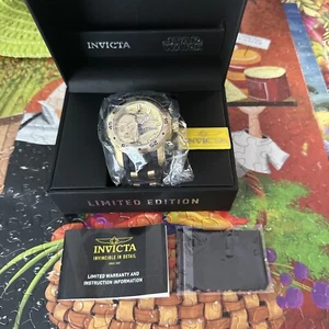 Invicta Star Wars Limited Edition C-3PO Chronograph Watch 0401/1977 - Picture 1 of 8
