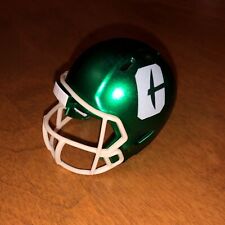 Charlotte 49ers metallic green custom pocket pro helmet