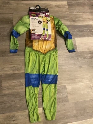 TMNT Wheelchair Ninja Turtle Costume New 10/12 Adaptive Design w Light Up Belt Foto 1 de 4