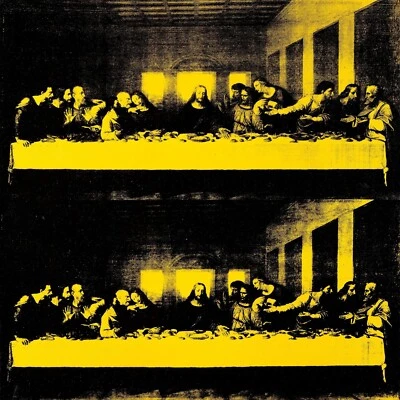 NEW Andy Warhol The Last Supper Poster Pop Art Canvas Print Iconic Religious Art - Image 1 of 2
