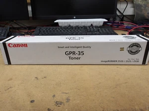 Nuevo cartucho de tóner negro OEM Canon GPR-35 f/Image Runner 2520/2525/2530-sellado - Imagen 1 de 3
