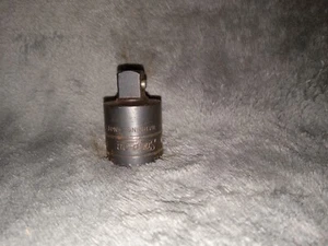 Vintage Snap On 3/8" External Drive x 1/2" Internal Drive Lock Button Adapter - Bild 1 von 6