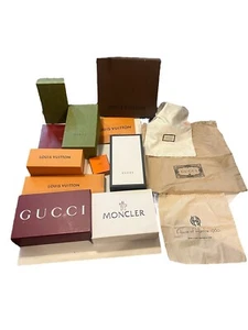 Gucci Louis Vuitton Grün Magnet Box Geschenktasche Montcler Boxen Band Leer - Bild 1 von 6