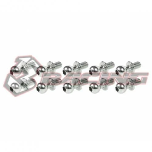 3RACING 3RAC-BS4806S Steel 4.8mm Ball Stud L=6 1/10 ADVANCE S D4 MINI MG D3 - Image 1 of 1
