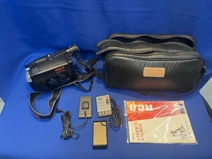 Vintage RCA CC620 VHS-C Playback Camcorder W/Control Case & Battery  UNTESTED - Picture 1 of 11