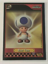 Carte New Super Mario Bros Wii - Enterplay 2011 - Blue Toad #F36 - Gold