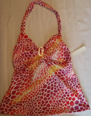 Top halter traje de baño Perry Ellis XS S Choice nuevo con etiquetas Foto 1 de 2